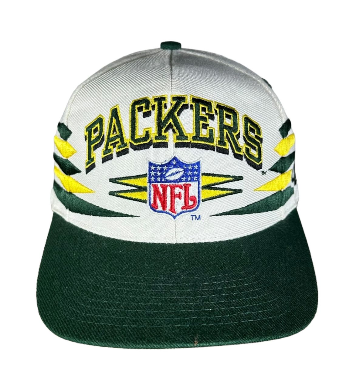 Green Bay Packers diamond logo hat