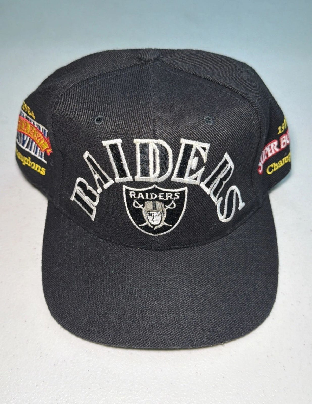 Vintage Raiders Championship snapback hat