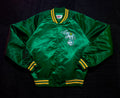 Vintage Oakland Athletics Locker Line satin jacket, front view