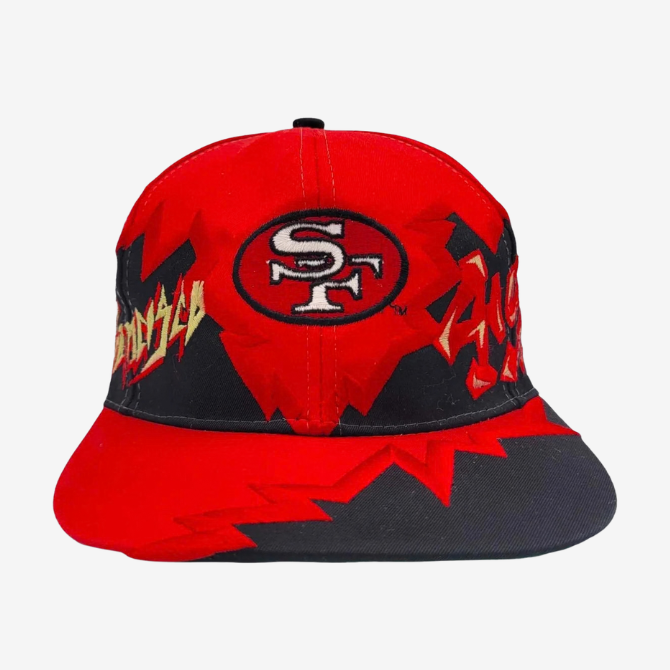 San Francisco 49ers Vintage 90s Jagged Edge Drew Pearson Hat