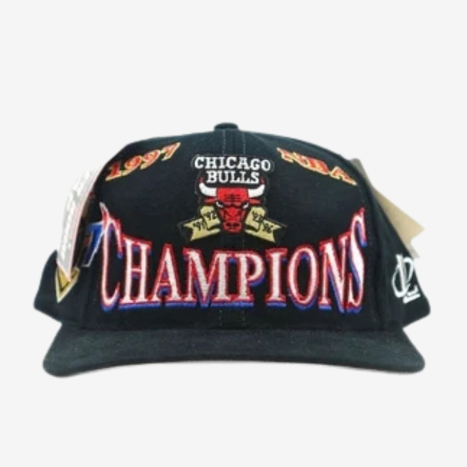 Vintage Authentic Chicago Bulls 1997 NBA Champions Hat