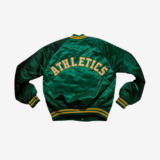Vintage Oakland Athletics Locker Line Satin Jacket