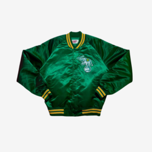 Vintage Oakland Athletics Locker Line Satin Jacket